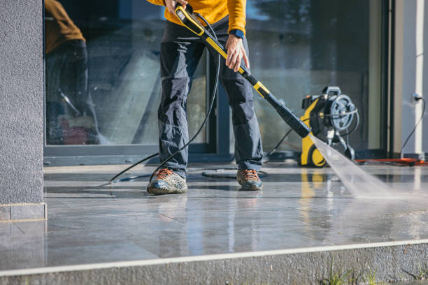 Post-Construction Pressure Washing in Cross Roads, TX